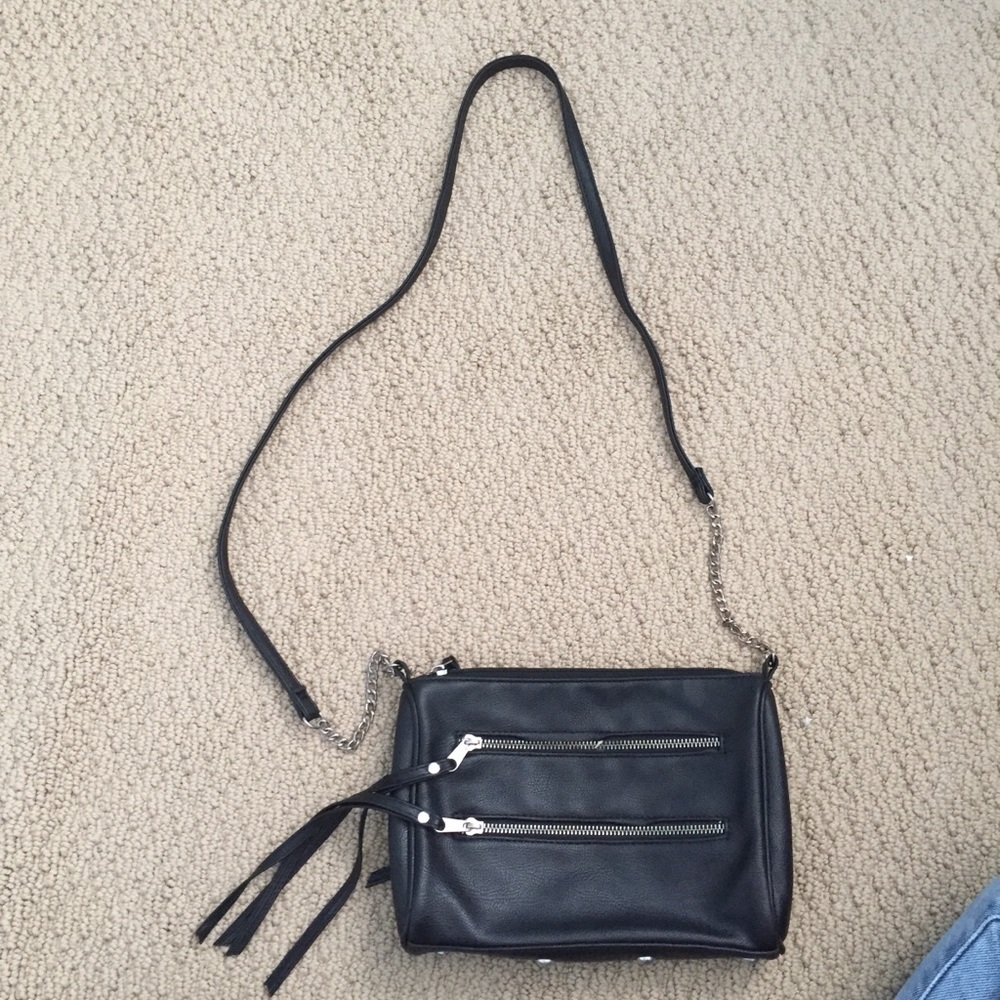 Black crossbody bag